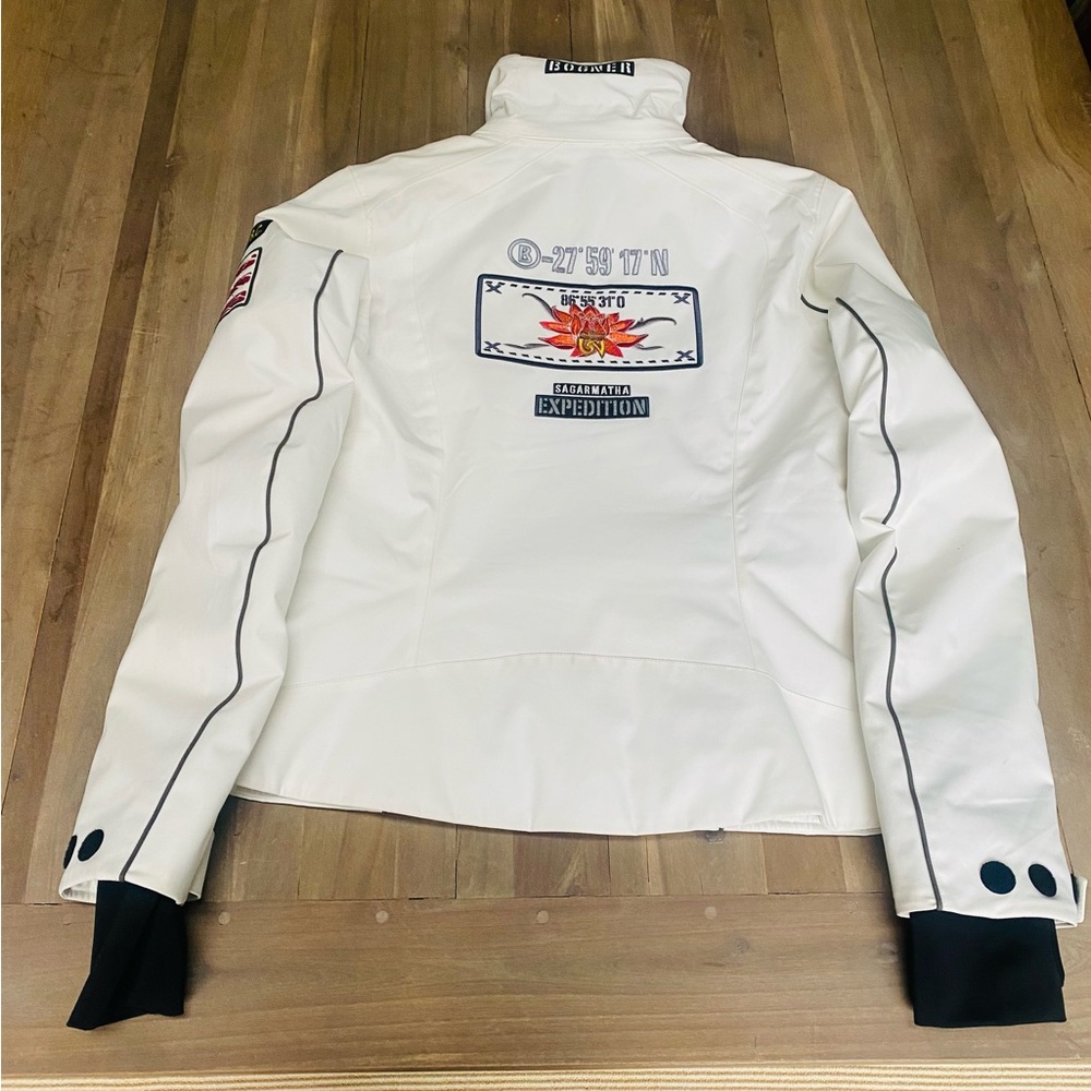 Bogner Sagarmatha Ski Jacket White Size S - Picture 4 of 11